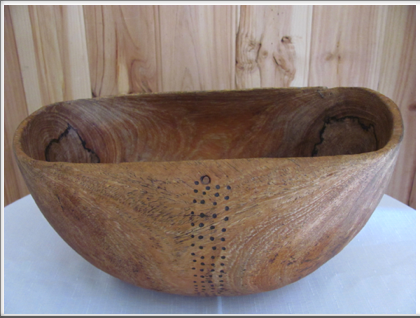 Hand carved Wooden Food Bowl
W32cm
$235      